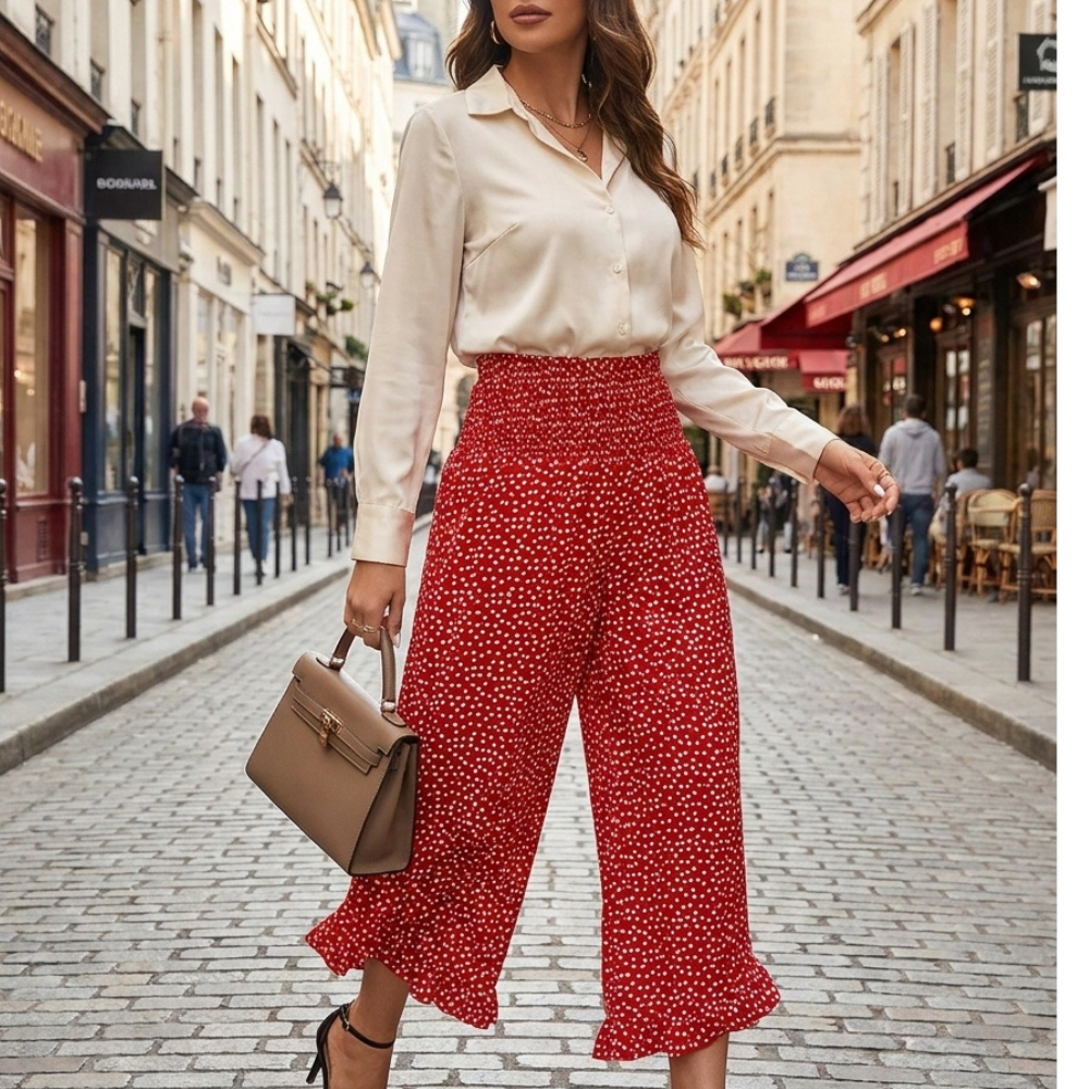 Pantalon Fluide Bohème
