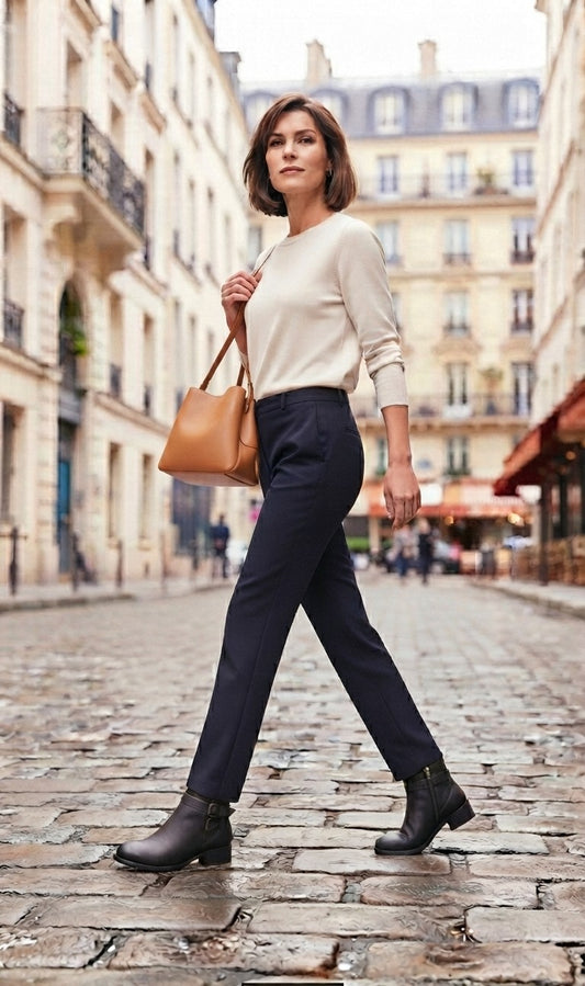 Bottines Citadines à Petit Talon